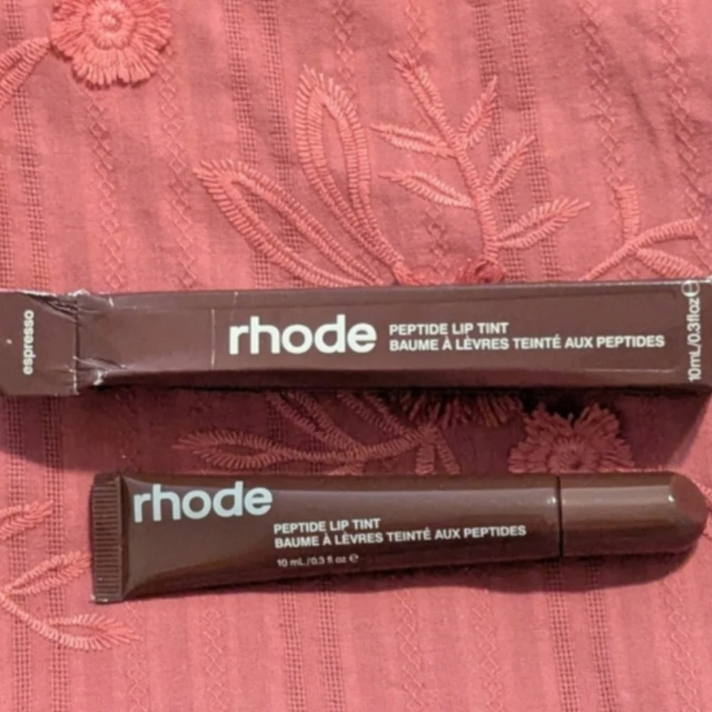 NIB Rhode Peptide Lip Tint - Espresso - New In Damaged Box
